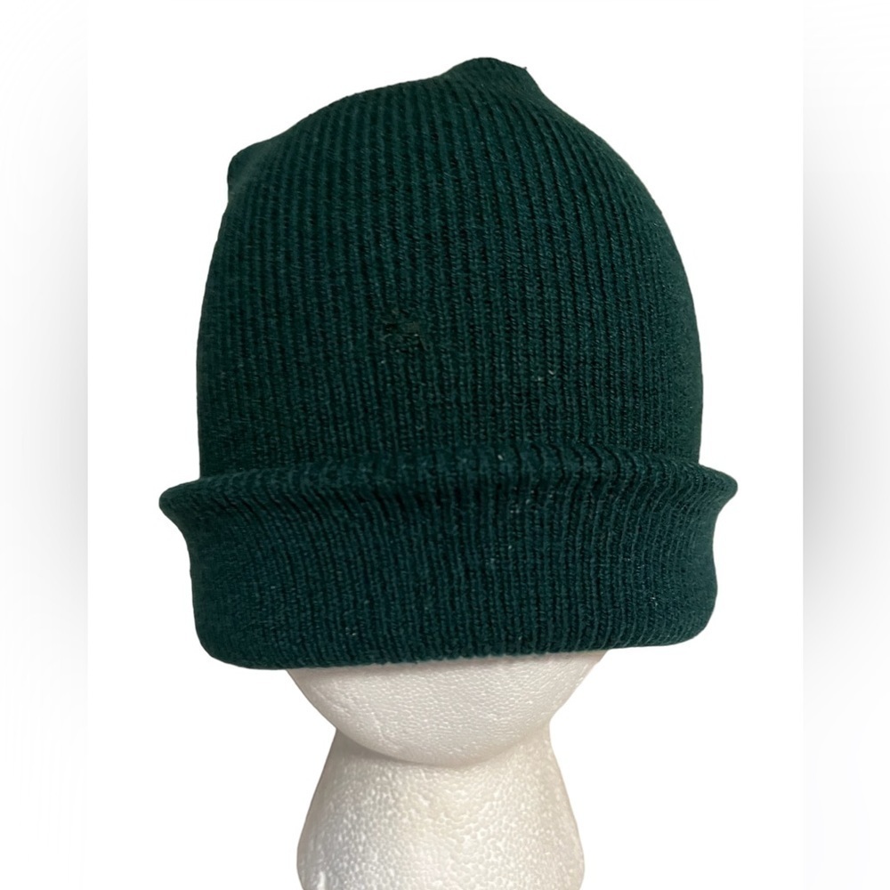 Green Beanie Winter Hat